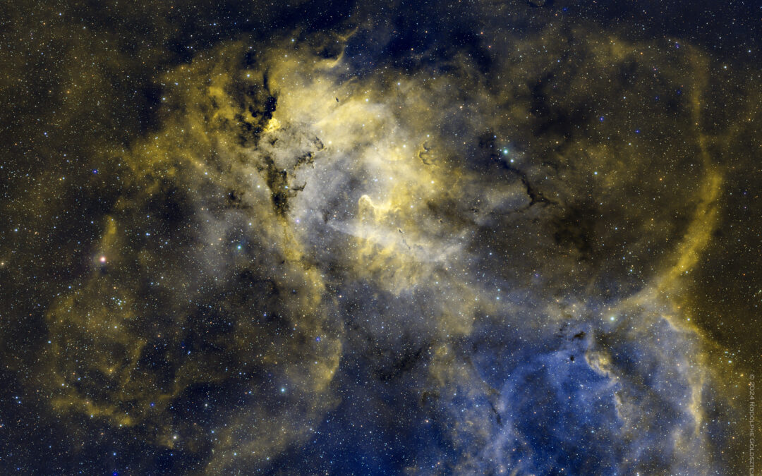 La nébuleuse du Lion (Sh 2-132)