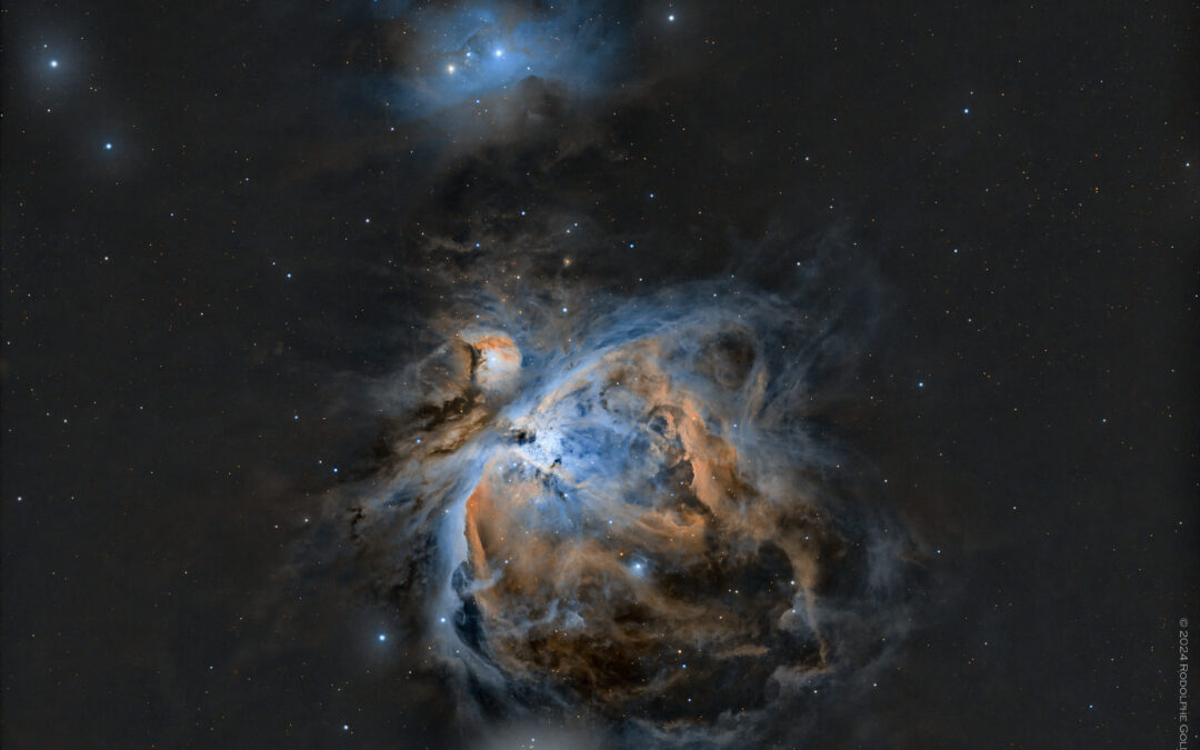 M 42, la nébuleuse d’Orion, en LRGB