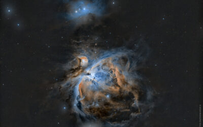 M 42, la nébuleuse d’Orion, en LRGB
