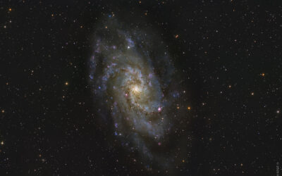 La galaxie du Triangle (M 33) en LRGB