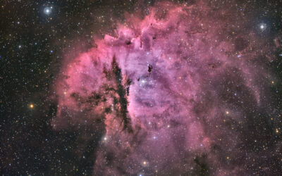Pacman Nebula (IC 1590 ou Sh 2-184) en HaRGB