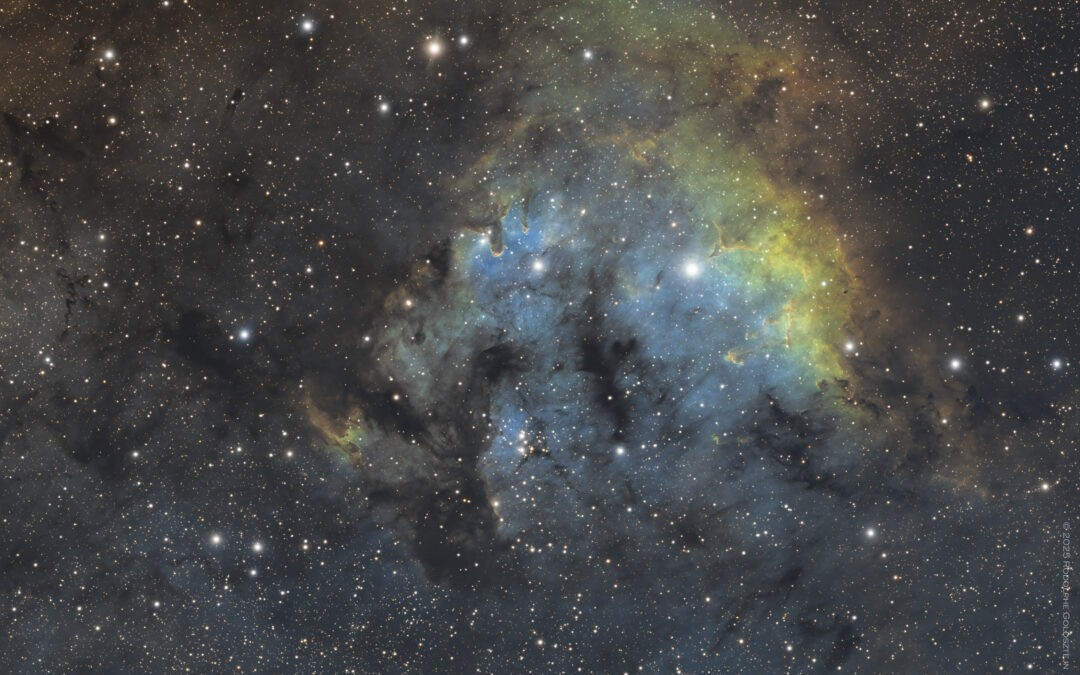 La nébuleuse du Nounours (Sh 2-171) en SHO