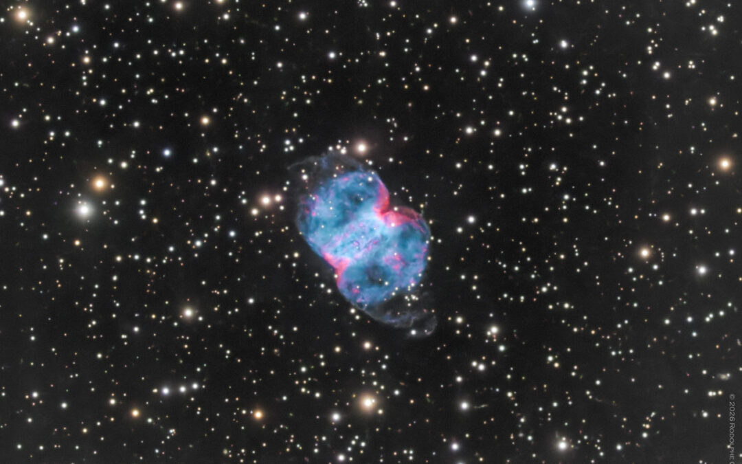 M76, la petite “Dumbbell” dans Persée