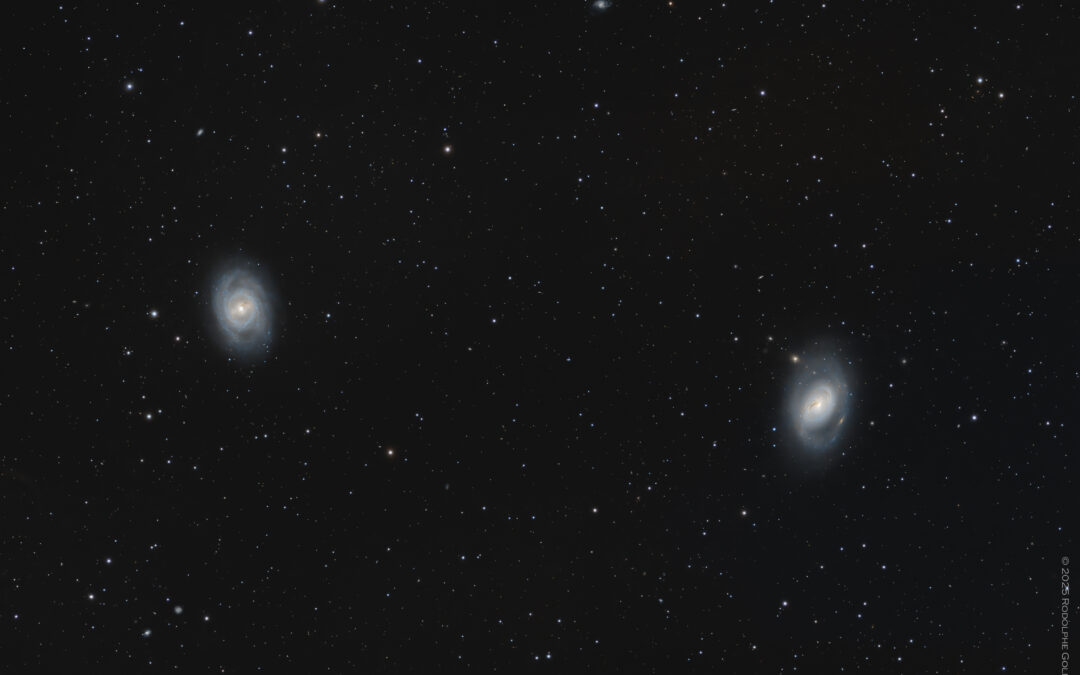 M 95 et M 96 – Un joli couple de galaxies