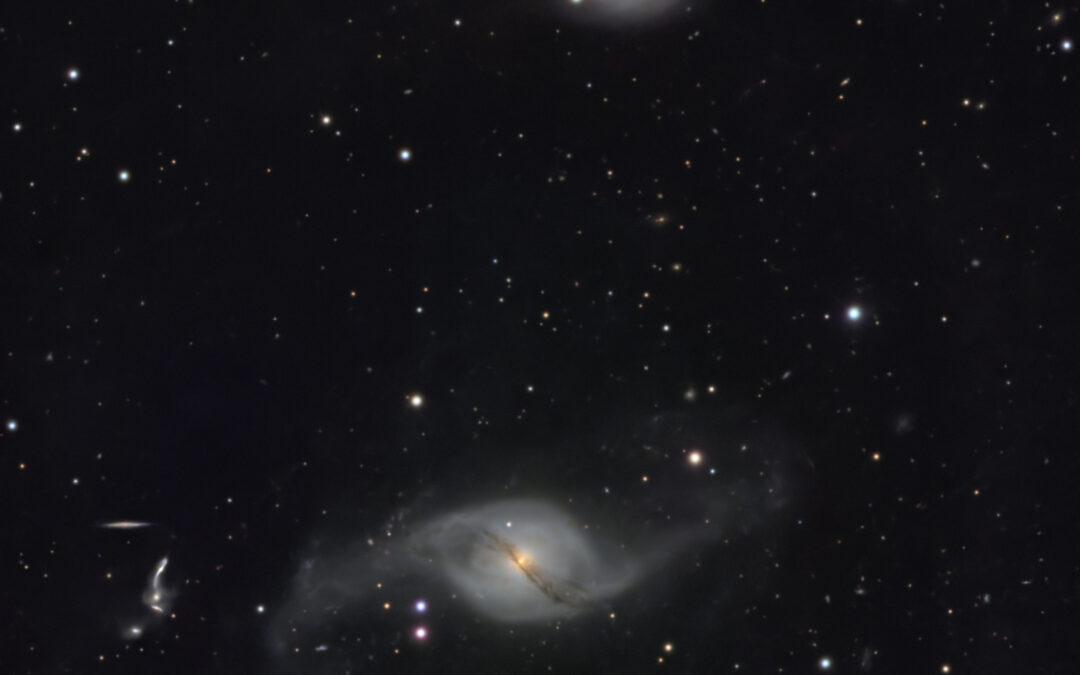 NGC 3718, dans la Grande Ourse